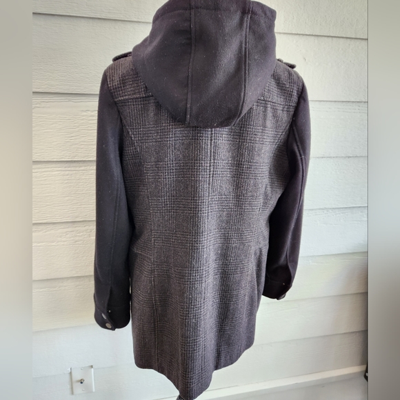 Michael Kors Side Zip Hooded Coat - Picture 7 of 15